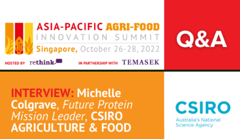 Opportunities for Plant-Based Proteins: pre-summit interview with Michelle Colgrave, Future Protein Mission Leader at CSIRO Agriculture & Food