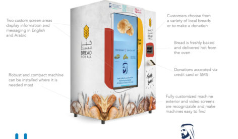 UAE Government Foundation Installs Bake Xpress Kiosks Across Dubai as Part of “Bread for All” Campaign