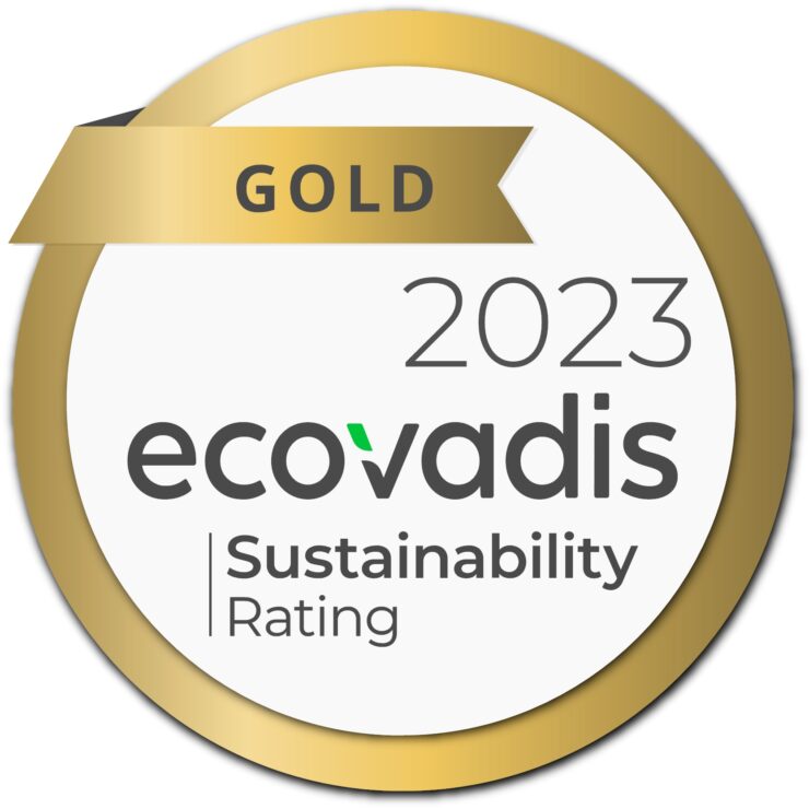 ecovadis gold award 2023