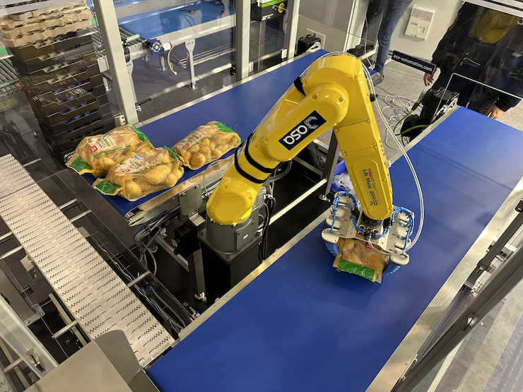 box-filling robot