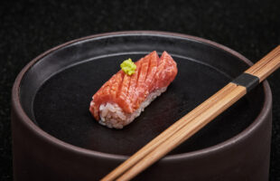 cell-cultivated bluefin tuna toro sashimi