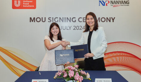 Unilever Food Solutions Singapore inks MoU with Nanyang Polytechnic to spearhead specialised sustainability education to tackle challenges in today’s evolving F&B landscape