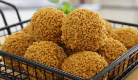 Ultimate indulgence with less fat: New Lory Crumb varieties deliver perfect crunch for breaded products without frying