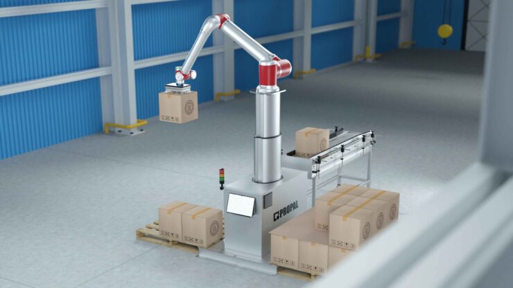 robotic palletiser