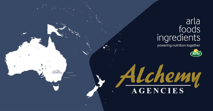Arla Foods Ingredients and Alchemy Agencies