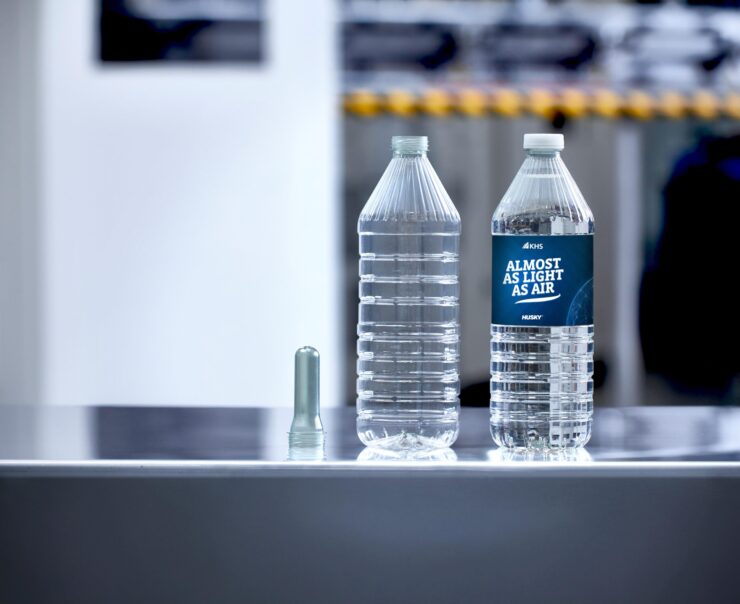 lightest PET bottles