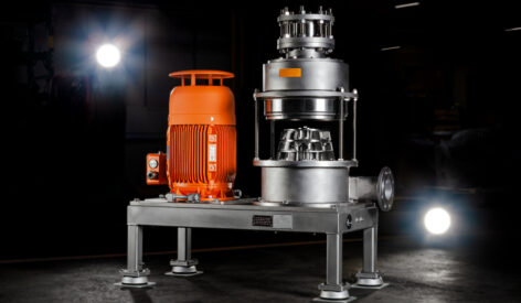 Processing machine for meat-free ingredients