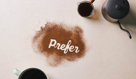 soluble coffee and cocoa powders