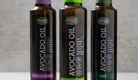 bottles of avocado oils
