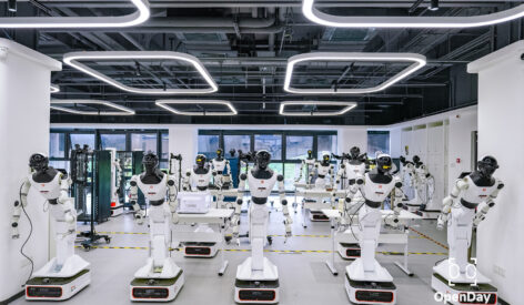 Humanoid Robotics Data Training Center