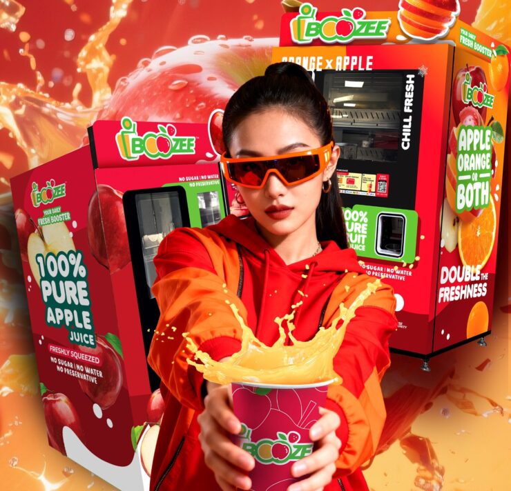 Smart Robotic Dual Fresh Fruit Juice Machine