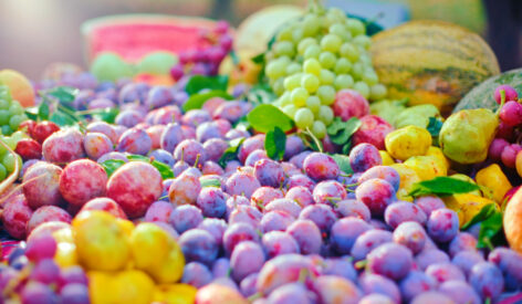 Fresh plums and orther fruits in Jiashi county, Xinjiang Uygur Autonomous Region