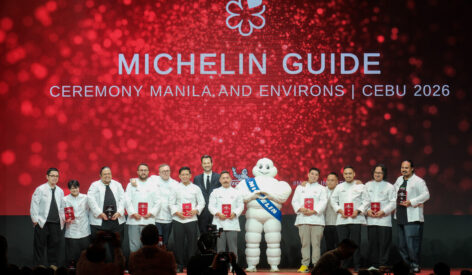The inaugural MICHELIN Guide Manila and Environs & Cebu 2026 reveals 1 Two Stars, 8 One Star & 25 Bib Gourmands