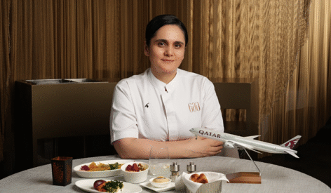 Chef Garima Arora partners with Qatar Airways to unveil exclusive business class menu 